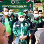 Bagikan Pompa Air, GPK Jatim Canangkan Program GPK Peduli Petani di Tengah Pandemi