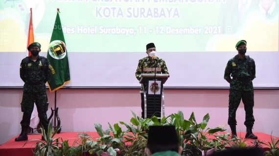 Walikota Eri Cahyadi hadiri Muscab Ke-9 PPP Surabaya